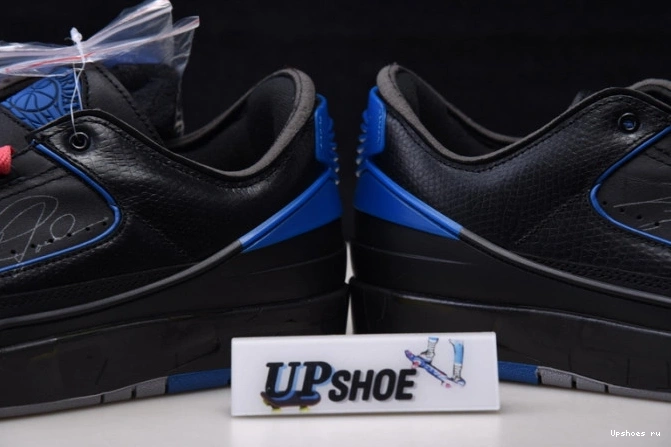 2 Retro Blue Jordan DJ4375-004 O-W SP Air Low Black 0119